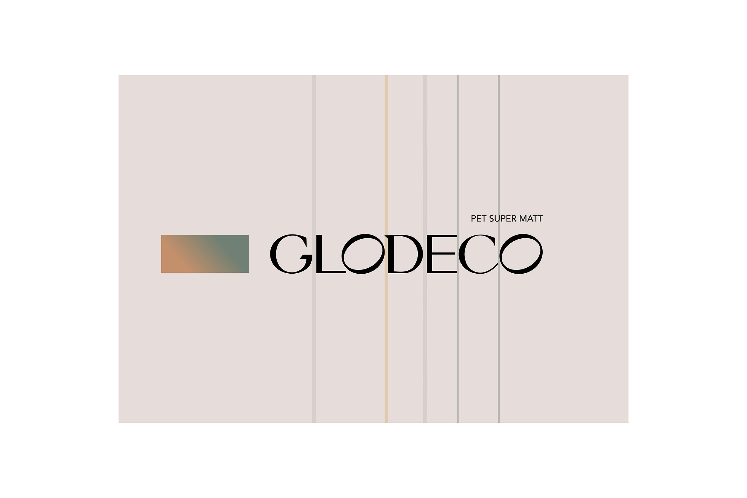 Разработка фирменного стиля для "Glodeco super matt